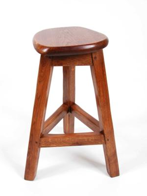 Three-legged joined stool Three-legged joined stool