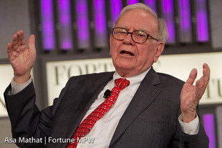 Warren Buffett of Berkshire Hathaway Inc. and ...